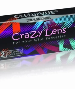 ColourVue Black Screen Coloured Contact Lenses Buy Costumes