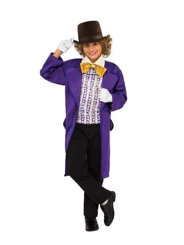 Rubies Willy Wonka Deluxe Children's Book Week Costume 3 Rubies Willy Wonka Deluxe Children's Book Week Costume