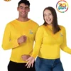 Rubie's Womens Emma Yellow Wiggles Deluxe 30th Anniversary Costume Top For Adults