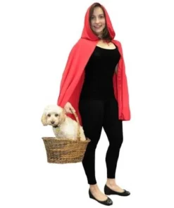 Sweidas Red Riding Hood Cape With Hood
