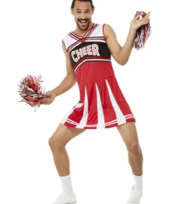 Smiffy's Give Me A...Cheerleader Costume For Men Mens