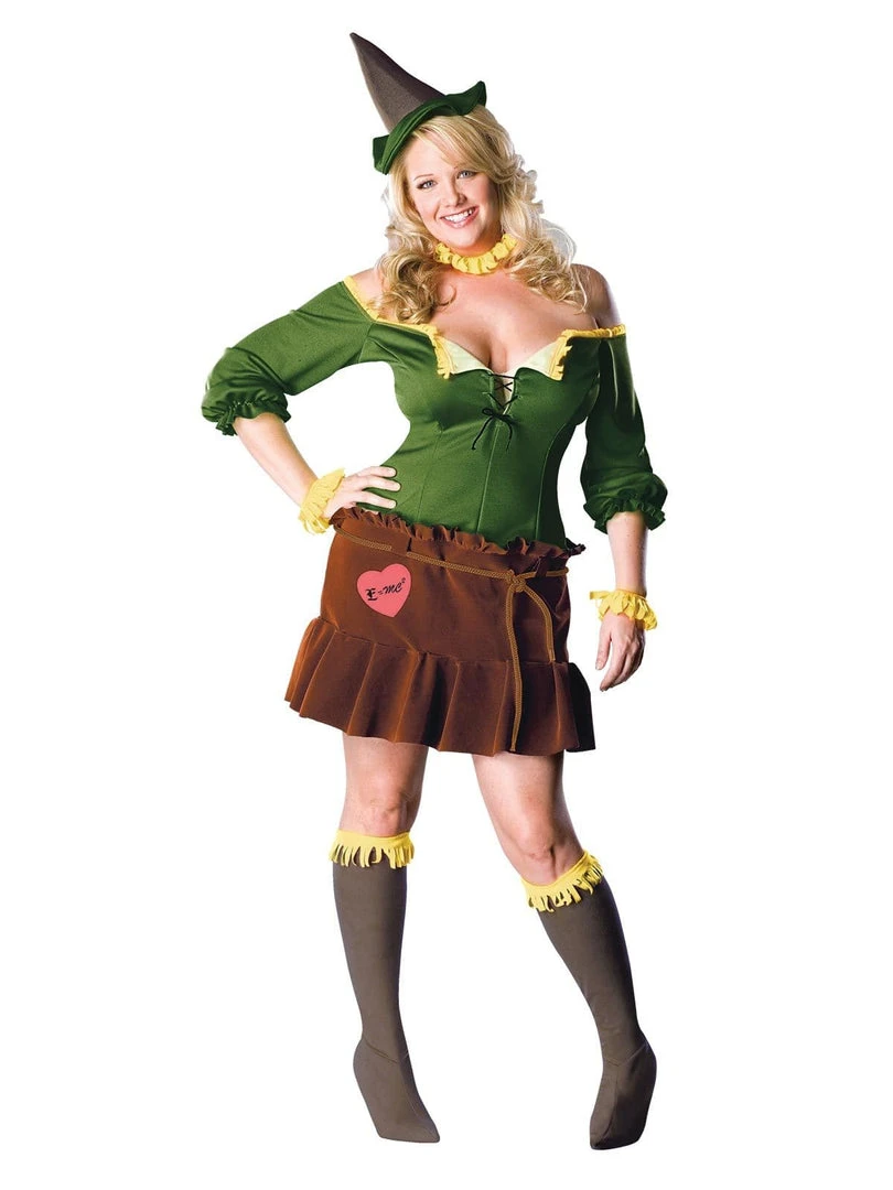Rubies Wizard Of Oz Scarecrow Women's Plus Sized Costume 3 Rubies Wizard Of Oz Scarecrow Women's Plus Sized Costume