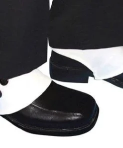 Carnival Products Mens Gangster 1920s White Shoe Spats Fashion Costume Accessory