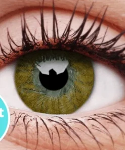 ColourVue Buy Costumes Basic Honey Coloured Contact Lenses