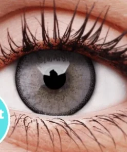 ColourVue Buy Costumes Glowing Grey Coloured Contact Lenses