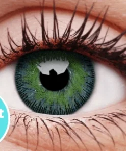 ColourVue Yellow Blue Contact Lenses