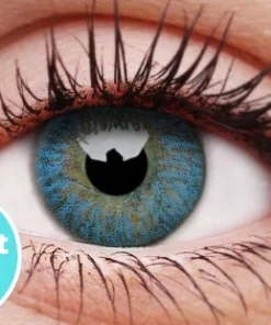 ColourVue Buy Costumes Aqua Contact Lenses 5 Pairs True Blend
