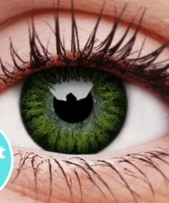 ColourVue Buy Costumes Party Green Coloured Contact Lenses