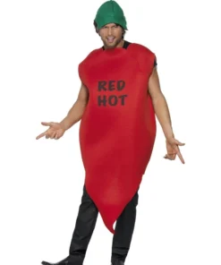 Smiffys Mens Chilli Red Hot Costume