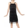 Karnival Costumes Black 20s Flapper Dress For Girls Kids