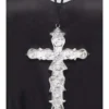 Smiffy's Buy Costumes Ornate Silver Cross Pendant