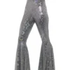 Smiffy's 1970s Disco Silver Flares