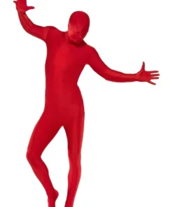 Smiffys Mens Red Second Skin Suit