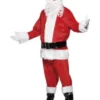 Smiffy's Santa Claus Deluxe Suit Adult Men's Costume Mens 1 Smiffy's Santa Claus Deluxe Suit Adult Men's Costume Mens