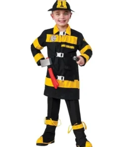 Rubies Fire Fighter Deluxe Children's Costume