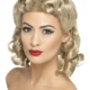 Smiffys Womens Beautiful 1940's Sweetheart Wig Blonde And Bold