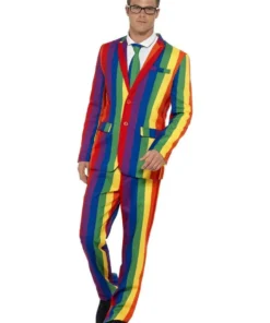 Smiffys Over The Rainbow Suit Adult Men's Costume Mens