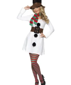 Smiffys Womens Snowman Miss Adult Women's Costume