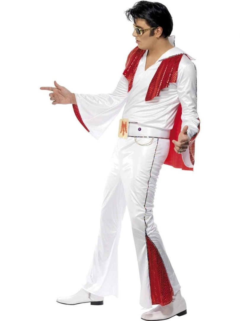 Smiffys Mens Elvis Adult Men's Costume 4 Smiffys Mens Elvis Adult Men's Costume