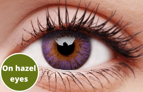 ColourVue Violet Contact Lenses 5 Pairs True Blend 5 ColourVue Violet Contact Lenses 5 Pairs True Blend