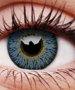 ColourVue Buy Costumes Glamour Aqua Coloured Contact Lenses