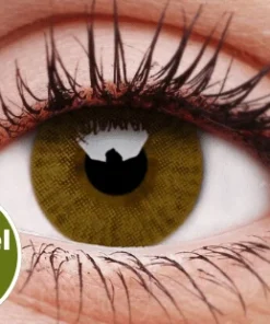 ColourVue Buy Costumes Basic Honey Coloured Contact Lenses 9 ColourVue Buy Costumes Basic Honey Coloured Contact Lenses