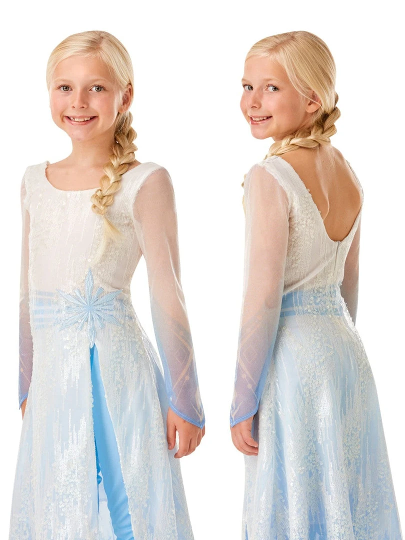 Rubies Kids Elsa Frozen 2 Limited Edition Children's Travel Dress 6 Rubies Kids Elsa Frozen 2 Limited Edition Children's Travel Dress