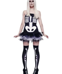 Smiffy's Fever Skeleton Tutu Costume