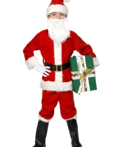 Smiffy's Deluxe Santa Costume For Children