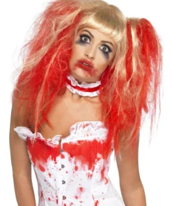 Smiffys Womens Blood Drip Blonde Adult Women's Accessory Wig