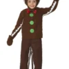 Smiffys Little Gingerbread Man Toddler's Costume Kids 2 Smiffys Little Gingerbread Man Toddler's Costume Kids