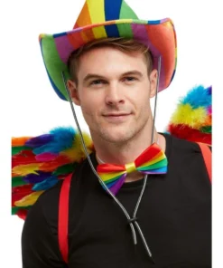 Smiffy's Rainbow Stetson Cowboy Hat