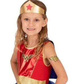 Rubies Wonder Woman Glitter Tattoo Womens