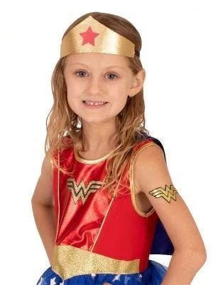 Rubies Wonder Woman Glitter Tattoo Womens 4 Rubies Wonder Woman Glitter Tattoo Womens