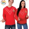 Rubie's Simon Red Wiggles Deluxe 30th Anniversary Costume Top For Adults
