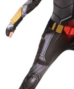 Rubies Kids Black Widow Deluxe Costume For Girls 8 Rubies Kids Black Widow Deluxe Costume For Girls