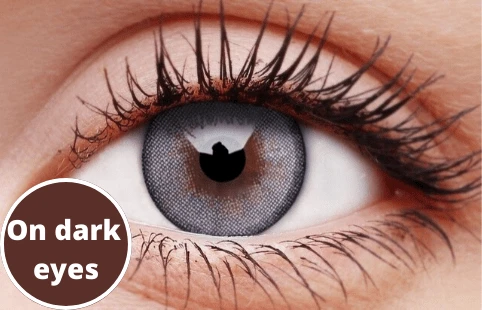 ColourVue 3 Tones Aqua Coloured Contact Lenses 6 ColourVue 3 Tones Aqua Coloured Contact Lenses