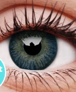 ColourVue Buy Costumes 3 Tones Blue Coloured Contact Lenses