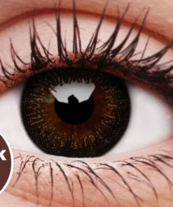 ColourVue Gorgeous Brown Coloured Contact Lenses