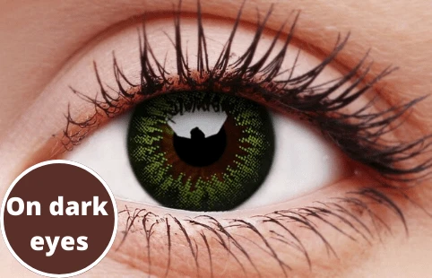 ColourVue Buy Costumes Party Green Coloured Contact Lenses 6 ColourVue Buy Costumes Party Green Coloured Contact Lenses