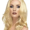 Smiffys Womens Superstar Blonde Adults Accessory Wig