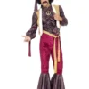 Smiffys Mens 70's Psychedelic Rocker Costume Purple