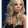 Smiffys Nicole Silver Blonde Heat Resistant Accessory Wig