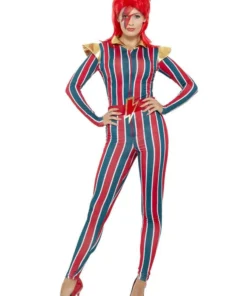 Smiffys Miss Space Superstar Multi-Coloured Adult Costume For Women