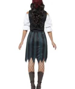 Smiffys Pirate Deckhand Adult Women's Costume Womens