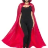 Smiffy's Buy Costumes Red Satin Devil Cape