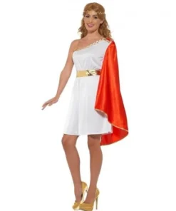Smiffy's Roman Toga Costume For Ladies