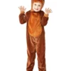 Smiffys Toddler Bear Costume, Brown