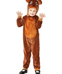 Smiffys Toddler Bear Costume, Brown