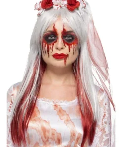 Smiffy's Womens Blood Drip Bride Cosmetic Make-Up Kit